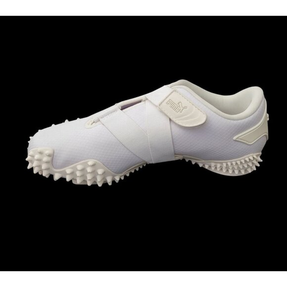 NWOB Puma Mostro Archive Sneaker Vapor Gray Frosted Ivory Spiked Shoes Sz 4 - Picture 1 of 10